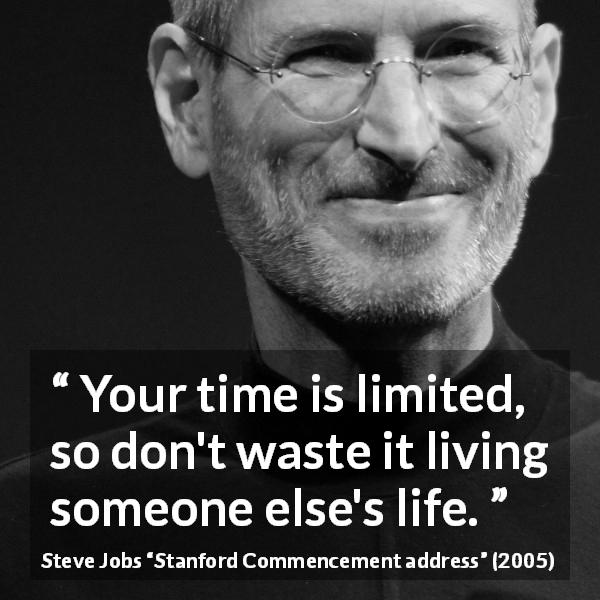 Quotes Steve Jobs Stanford Commencement. QuotesGram