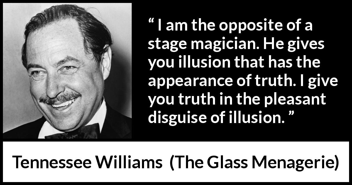 Quotes from the glass menagerie