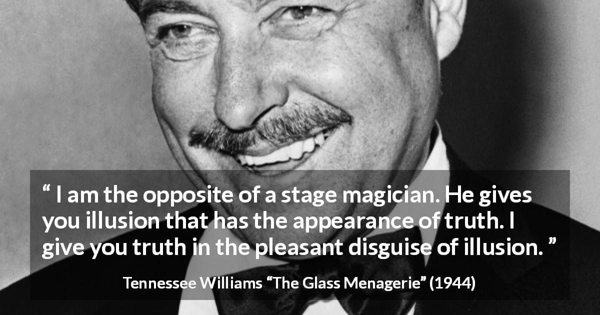the glass menagerie important quotes